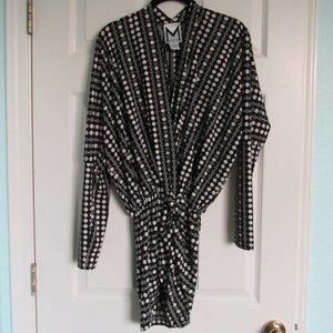 Marc Bouwer Cocktail Dress Flouncy Top